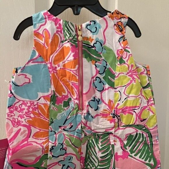Lilly Pulitzer for Target Nosie Posey Floral Shift Dress Girls Size 2T NWT - Picture 9 of 11